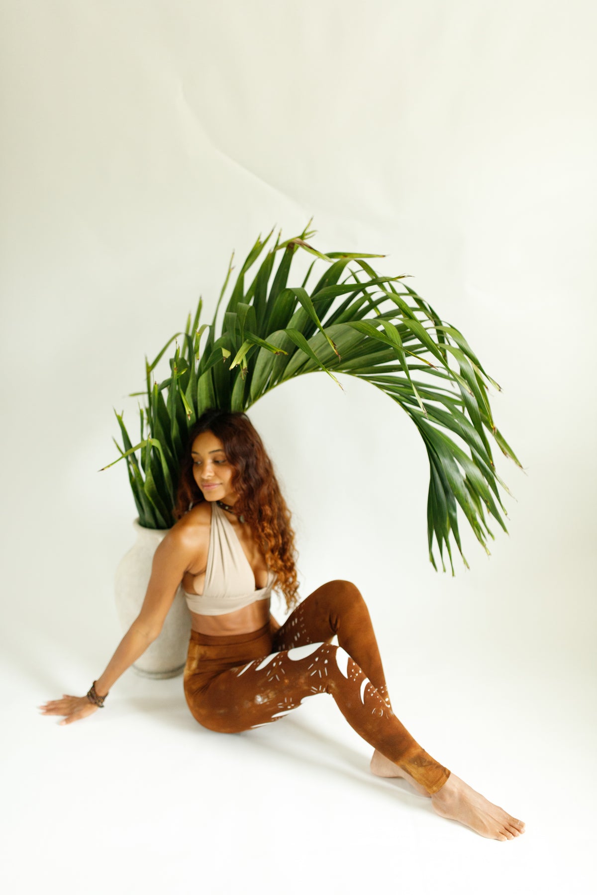 ————— COMING SOON ————— Phases Of The Moon - Copper Brown - Journey Legging