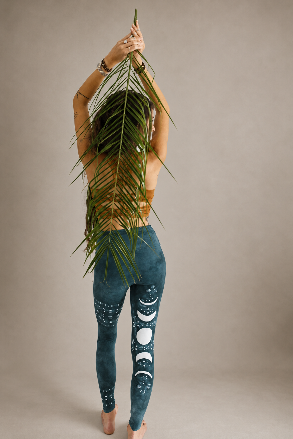 ————— COMING SOON ————— Phases Of The Moon - Marine Teal - Journey Legging
